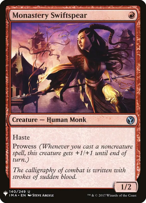 Monastery Swiftspear [The List]