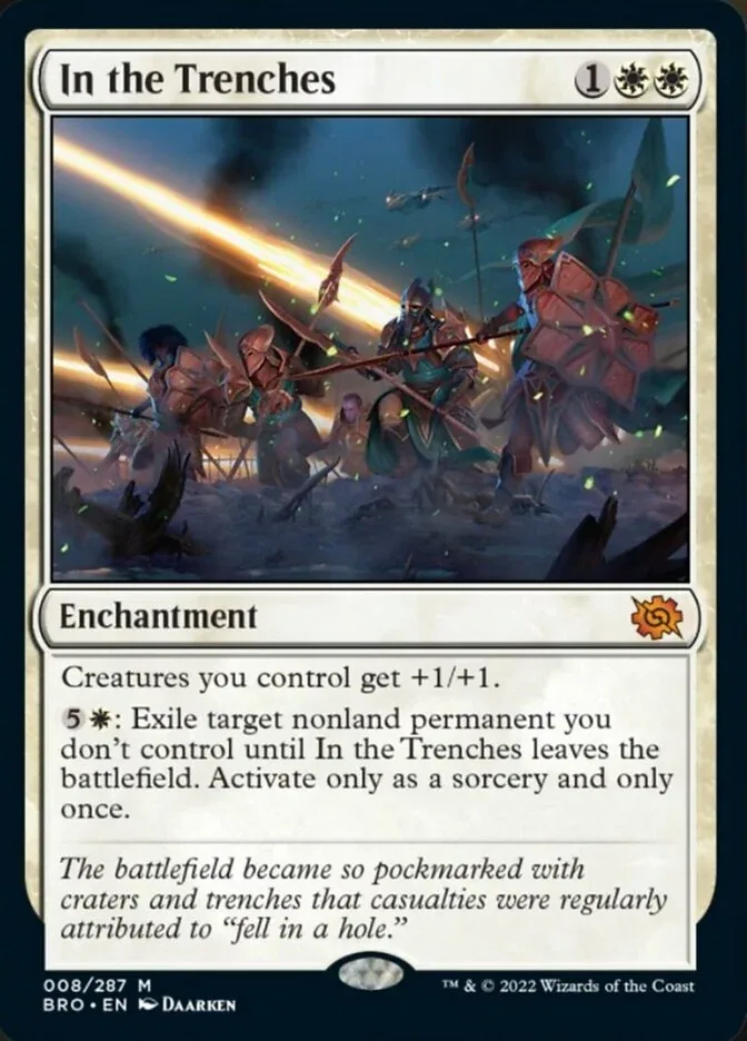 In the Trenches (Promo Pack) - Español [The Brothers' War Promos]