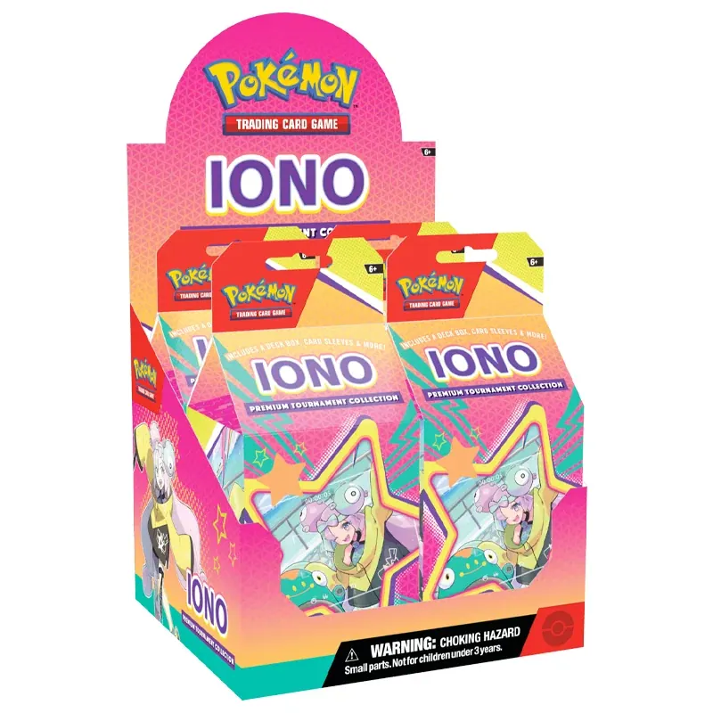 Pokémon - Scarlet & Violet—Iono Premium Tournament Collection - Ingles & Español