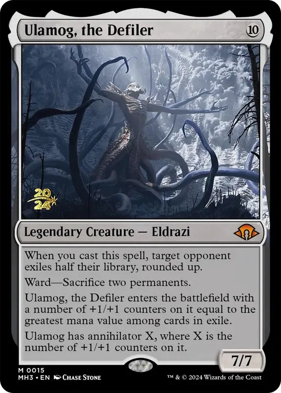 Ulamog, the Defiler - Español [Modern Horizons 3 Prerelease Promos]