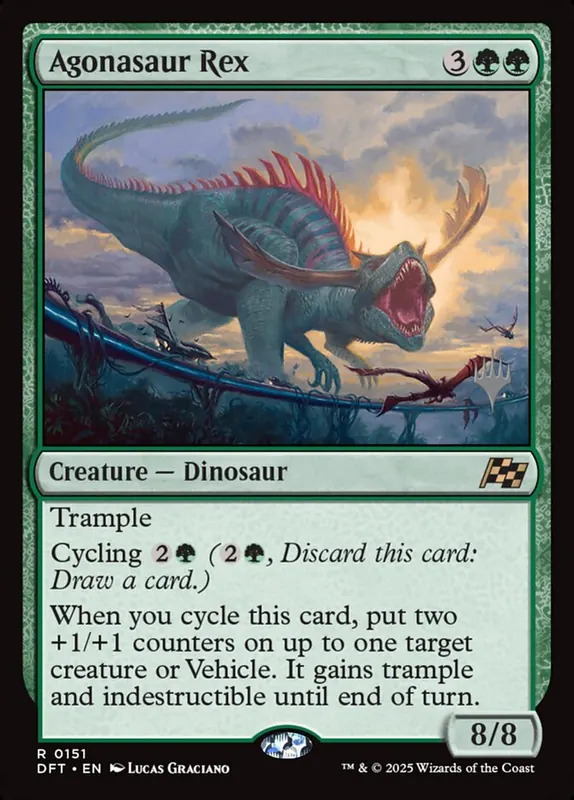 Agonasaur Rex [Aetherdrift Promos]