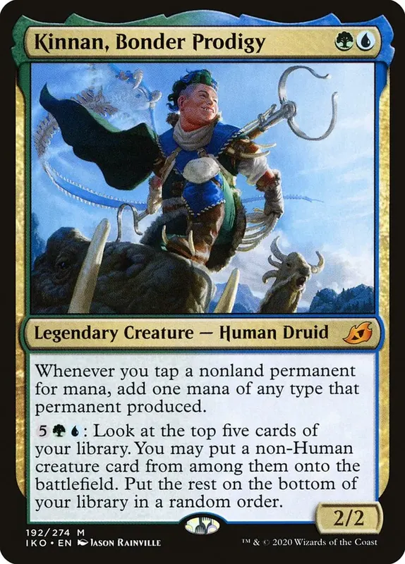 Kinnan, Bonder Prodigy [Ikoria: Lair of Behemoths] - Español