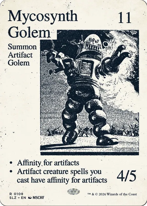 Mycosynth Golem (0108) [Secret Lair x MSCHF: The Zeta Set]