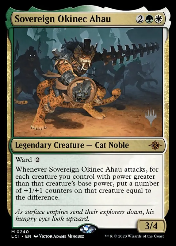 Sovereign Okinec Ahau [The Lost Caverns of Ixalan Promos]