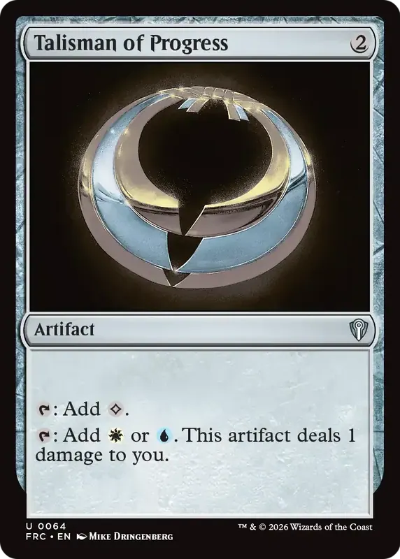 Talisman of Progress [Reality Fracture Commander]