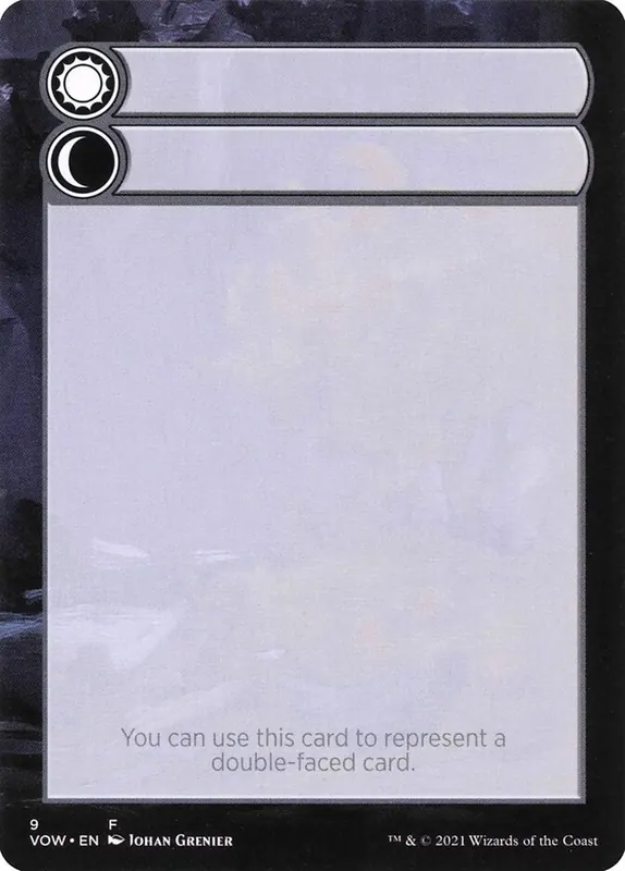 Double-Faced Substitute Card [Innistrad: Crimson Vow Substitute Cards]