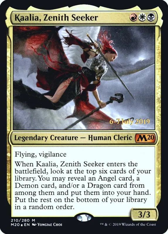Kaalia, Zenith Seeker [Core Set 2020 Promos]