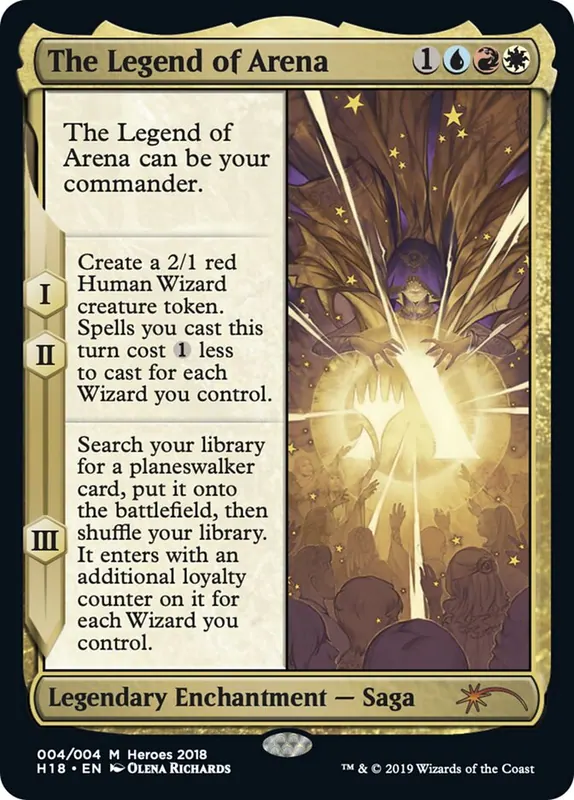 The Legend of Arena [2018 Heroes of the Realm]