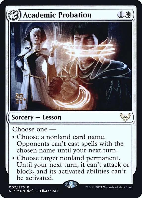 Academic Probation [Strixhaven: School of Mages Promos]