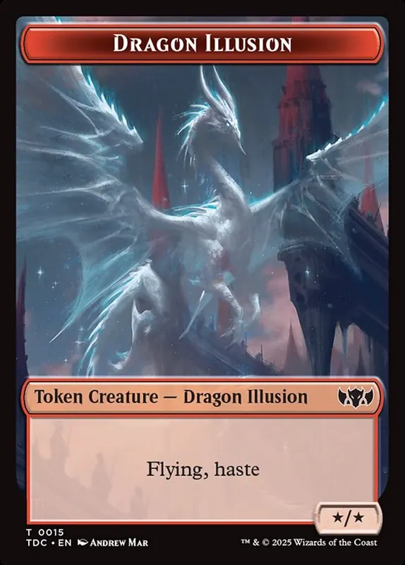 Dragon Illusion [Tarkir: Dragonstorm Commander Tokens]