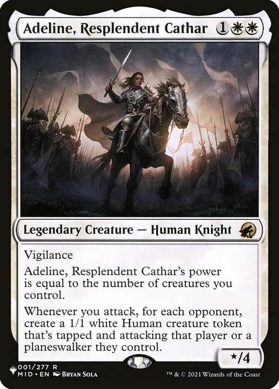 Adeline, Resplendent Cathar [The List]