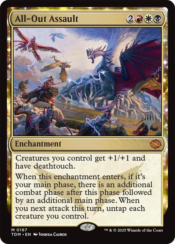 All-Out Assault (Promo Pack) [Tarkir: Dragonstorm Promos]