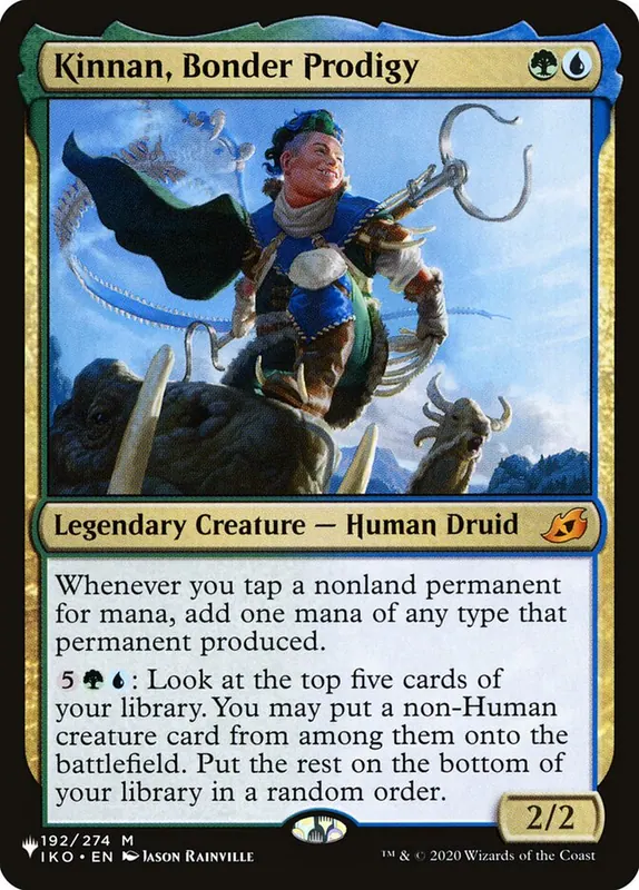Kinnan, Bonder Prodigy [The List]