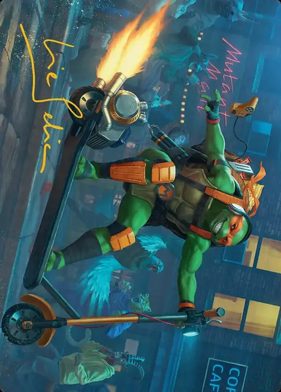Michelangelo, On the Scene // Michelangelo, On the Scene [Teenage Mutant Ninja Turtles Art Series]
