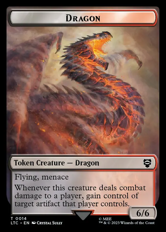 Dragon [Tales of Middle-earth Commander Tokens]