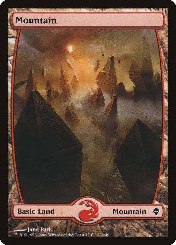 Mountain (243) [Zendikar]