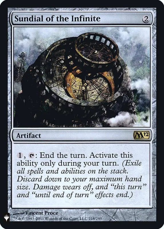 Sundial of the Infinite [The List]