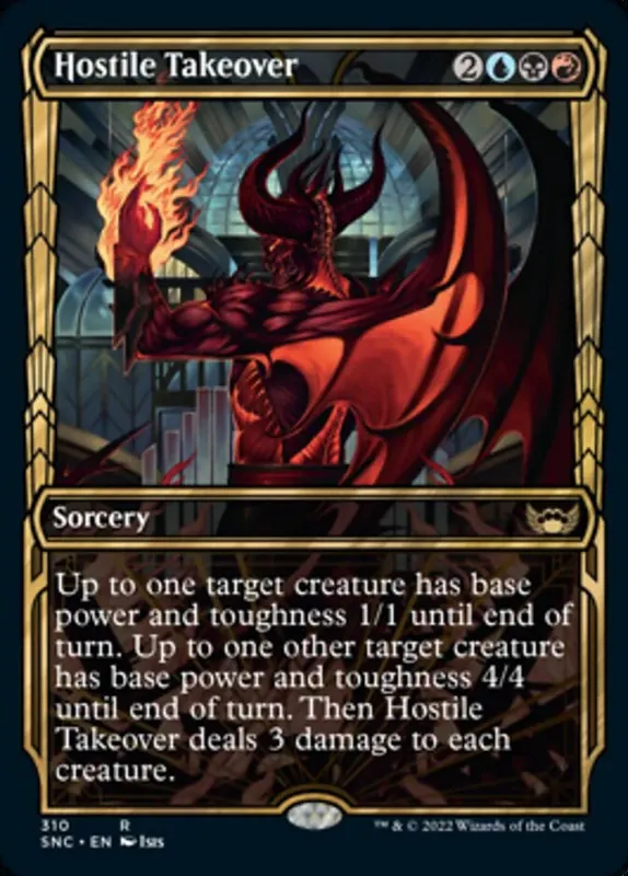 Hostile Takeover (Showcase Golden Age) - Español [Streets of New Capenna]
