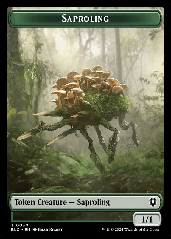 Saproling [Bloomburrow Commander Tokens]