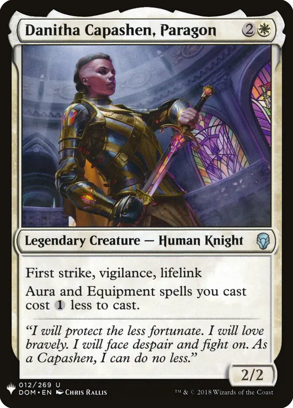 Danitha Capashen, Paragon [The List]