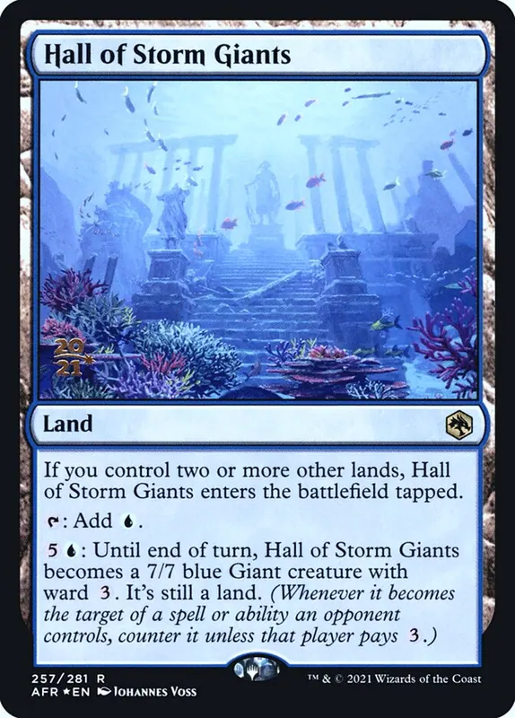 Hall of Storm Giants [Adventures in the Forgotten Realms Promos]
