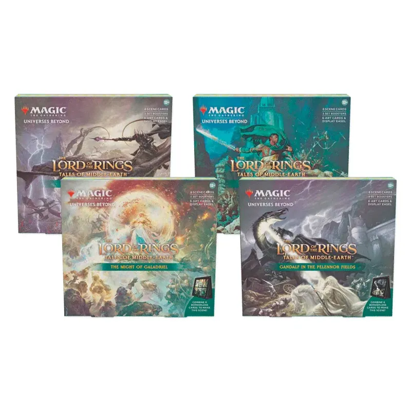 Mtg Lord of the Rings: Holiday - Scene Box x 4