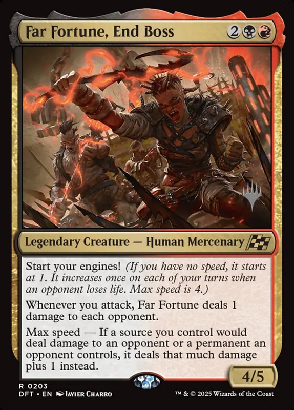 Far Fortune, End Boss [Aetherdrift Promos]