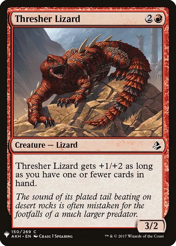Thresher Lizard [The List]
