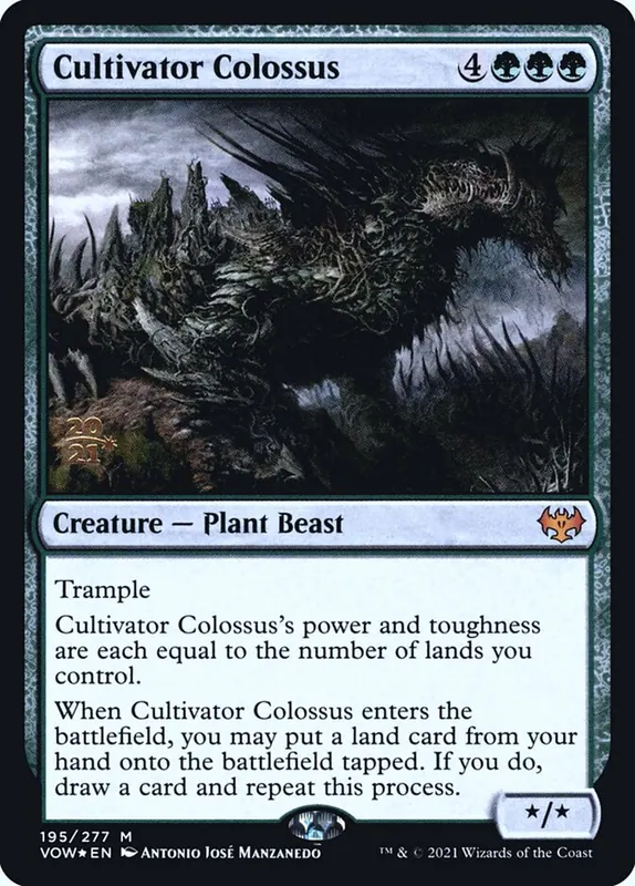 Cultivator Colossus [Innistrad: Crimson Vow Promos]