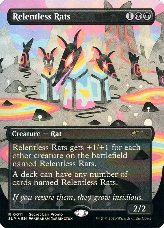 Relentless Rats [Secret Lair Promo]