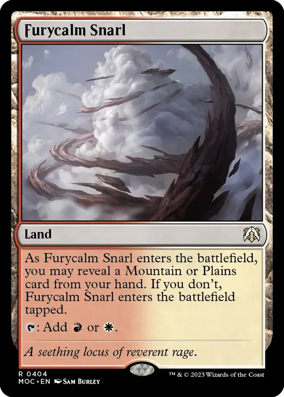 Furycalm Snarl [March of the Machine Commander]