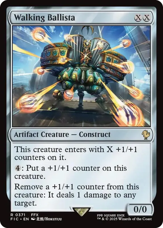 Walking Ballista (Surge Foil) [FINAL FANTASY Commander]