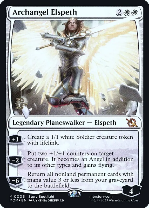Archangel Elspeth [March of the Machine Promos]