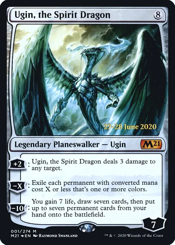 Ugin, the Spirit Dragon [Core Set 2021 Promos]