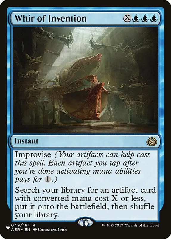 Whir of Invention [The List]