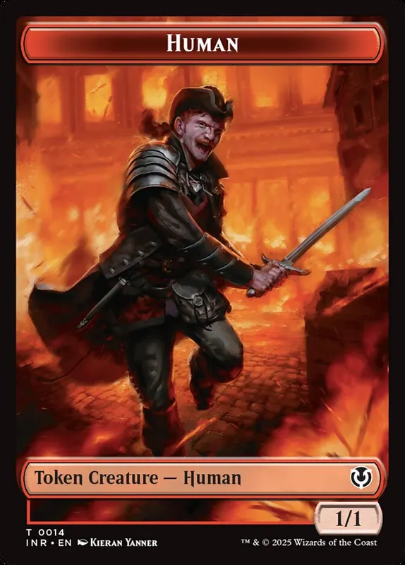 Human [Innistrad Remastered Tokens]