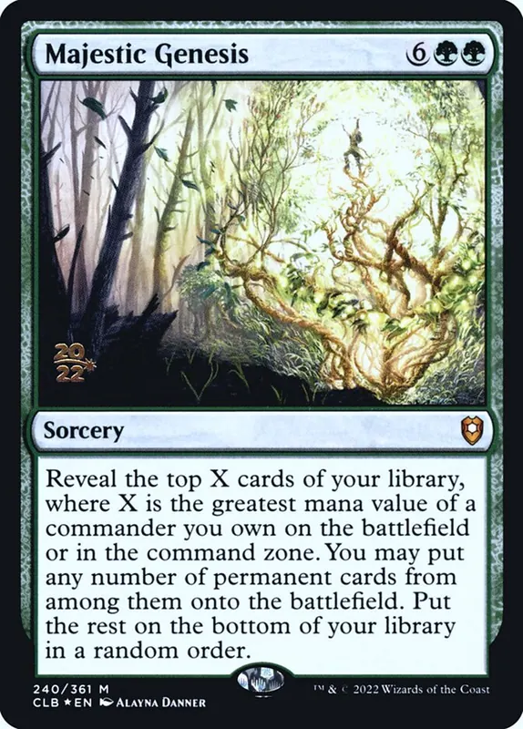 Majestic Genesis [Battle for Baldur's Gate Promos]