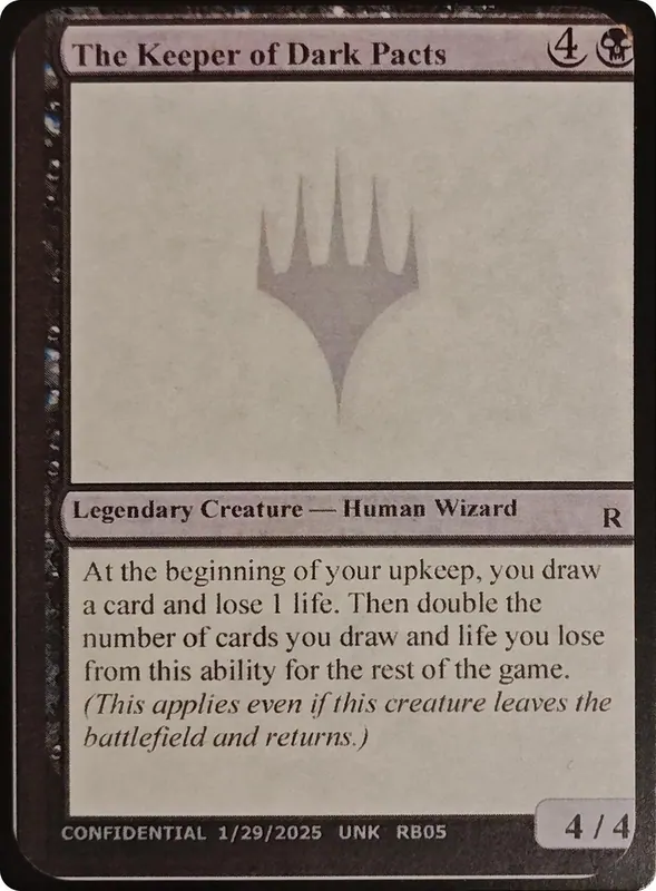 The Keeper of Dark Pacts [Unknown Event]