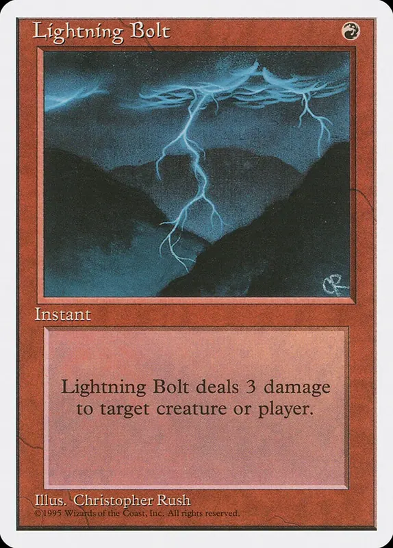 Lightning Bolt [Fourth Edition] - Aleman