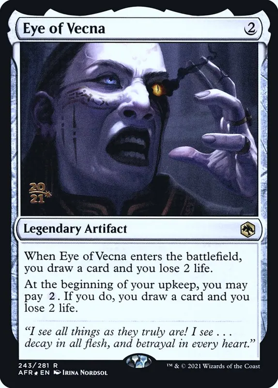 Eye of Vecna [Adventures in the Forgotten Realms Promos]