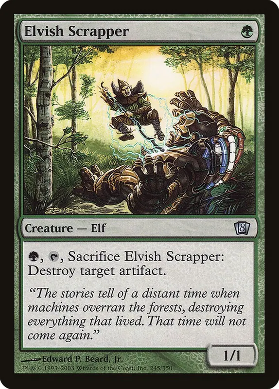 Elvish Scrapper [Eighth Edition]