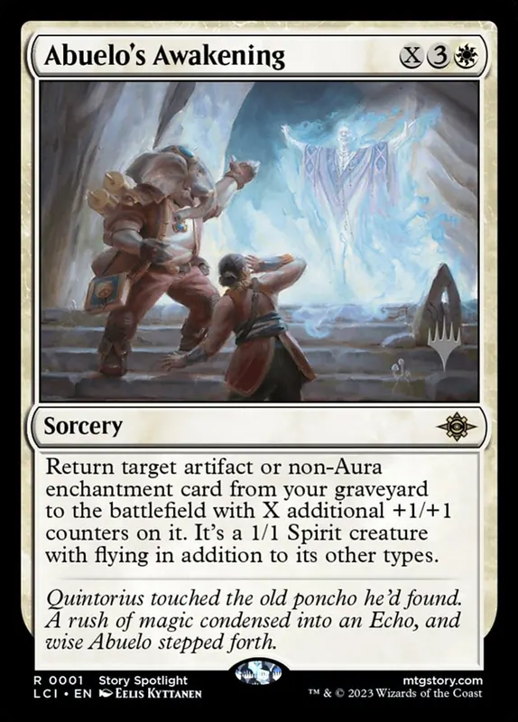Abuelo's Awakening [The Lost Caverns of Ixalan Promos]