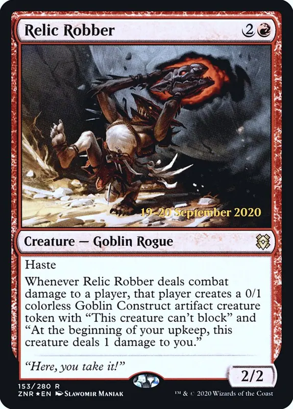 Relic Robber [Zendikar Rising Promos]