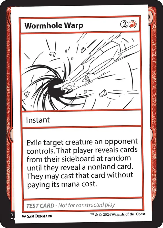 Wormhole Warp [Mystery Booster 2 Playtest Cards]