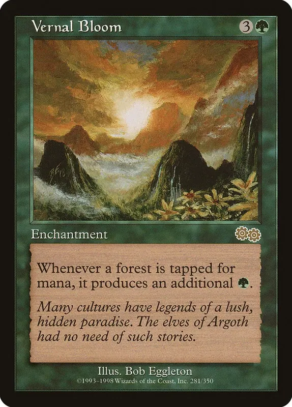 Vernal Bloom [Urza's Saga] - Español