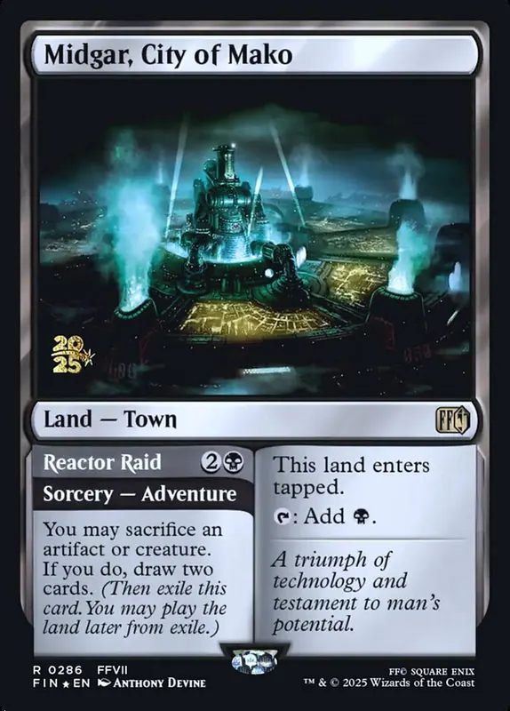Midgar, City of Mako // Reactor Raid [Final Fantasy Promos]