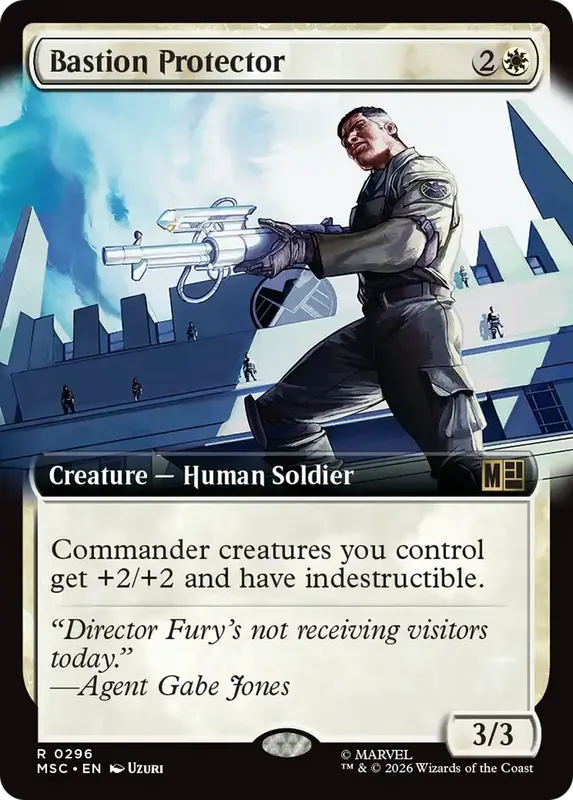 Bastion Protector (Extended Art) [Marvel Super Heroes Commander]