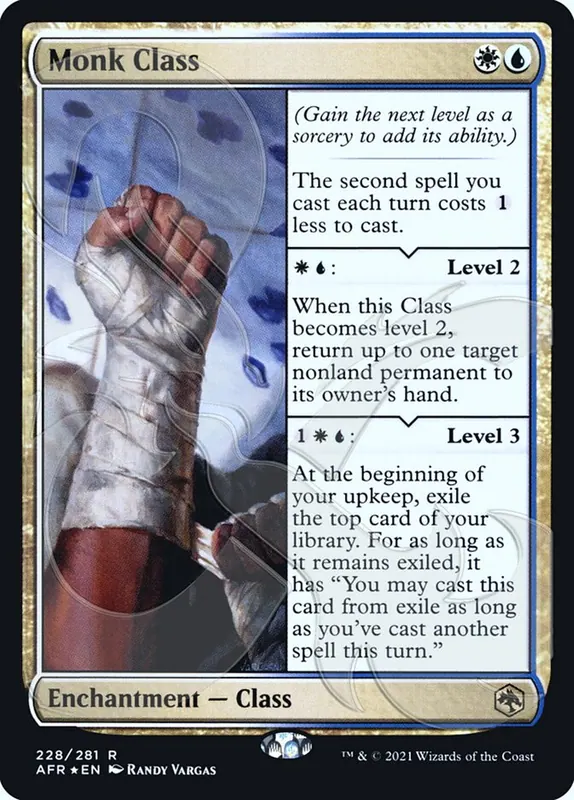 Monk Class [Adventures in the Forgotten Realms Promos]