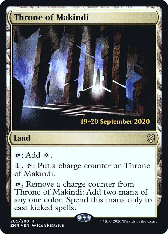 Throne of Makindi [Zendikar Rising Promos]