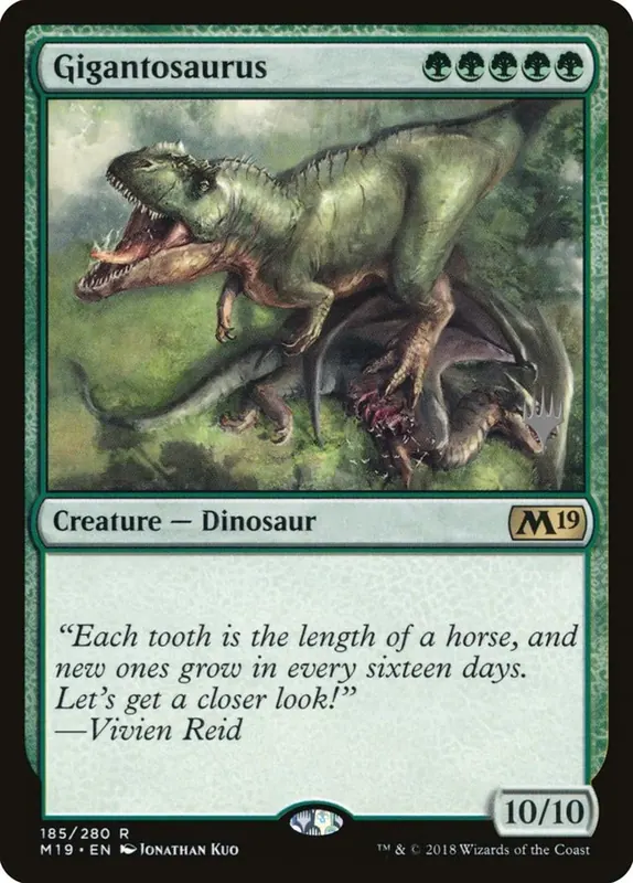 Gigantosaurus (Promo Pack) [Core Set 2019 Promos] - Español